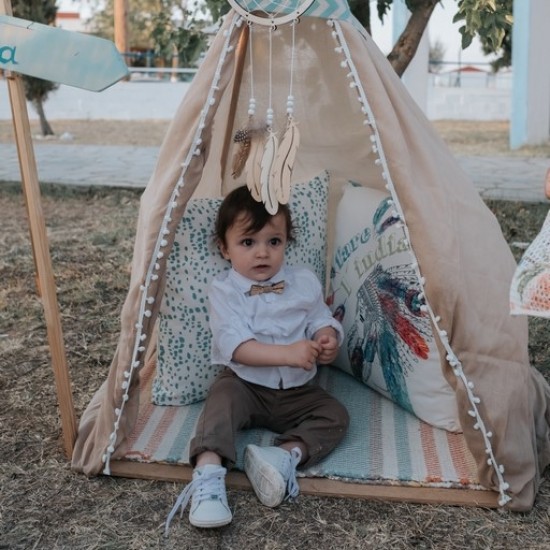 Στολισμός βάπτισης "Ινδιάνικο Boho" ΣΤΟΛ211