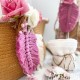 Σετ βάπτισης "Boho macrame καλάθι" ΣΕΤ-Κ61