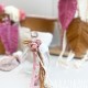 Σετ βάπτισης "Boho macrame καλάθι" ΣΕΤ-Κ61