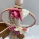 Σετ βάπτισης "Boho macrame καλάθι" ΣΕΤ-Κ61